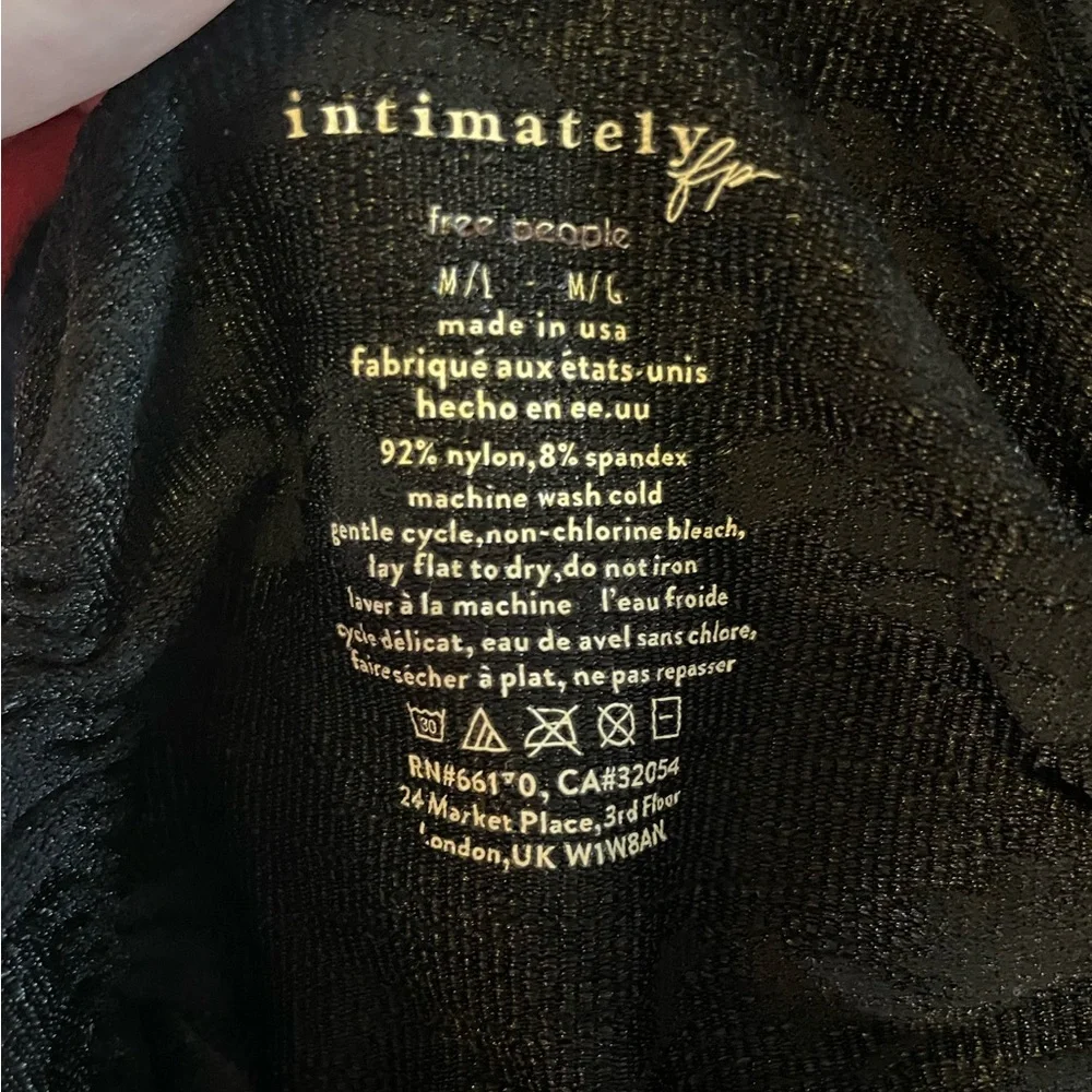 NWOT Free People Intimately Gotta Be You Seamless Tee Size M/L - Picture 7 of 7